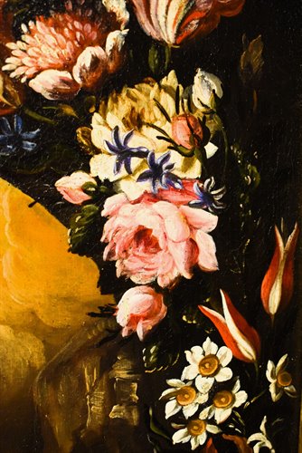 Maria Maddalena in una Ghirlanda di fiori